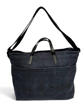 Rag & Bone Clinton Tote Blue Laptop Work Crossbody Bag